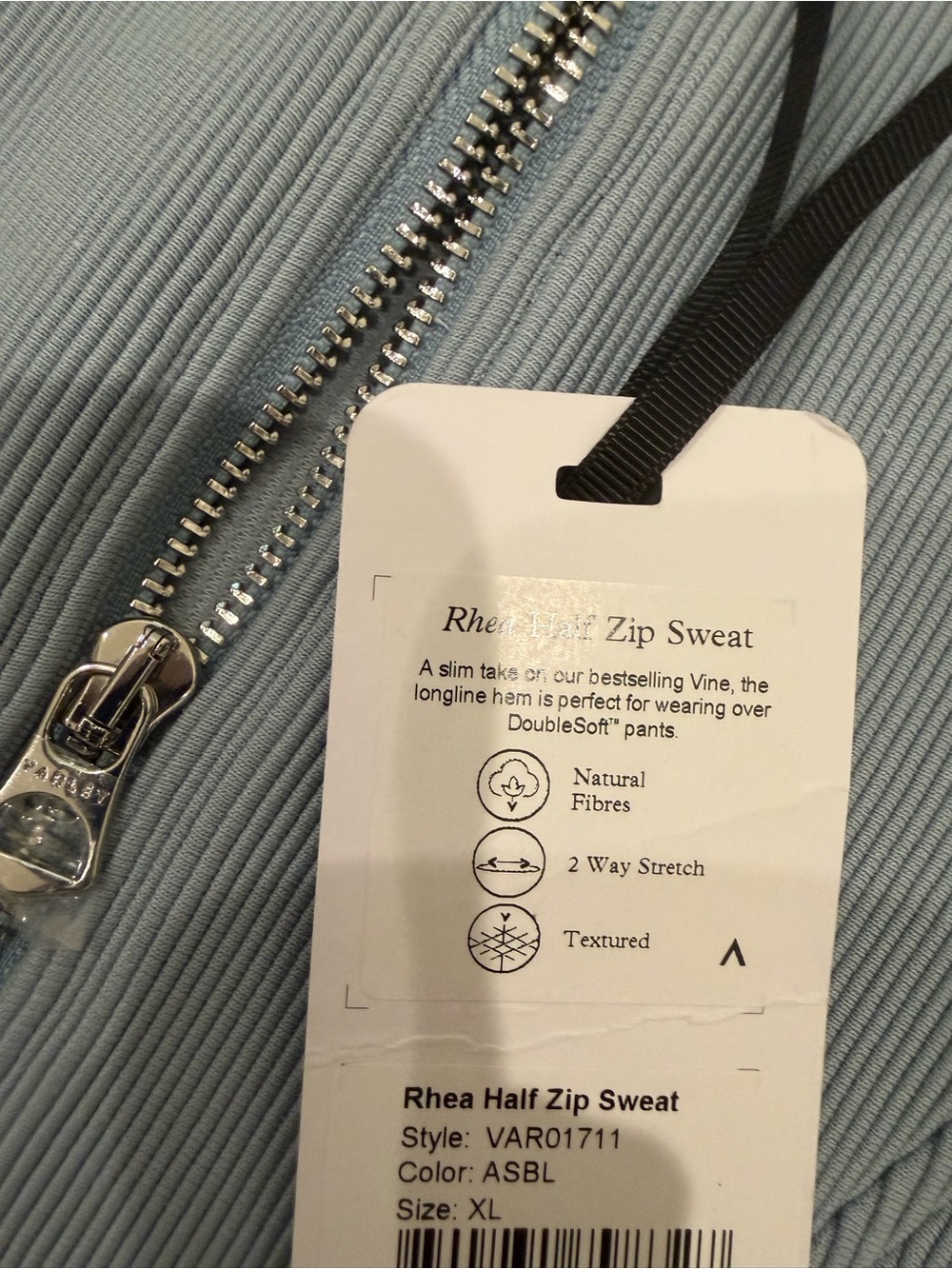 Varley Rhea Half Zip Sweat Top - Picture 4 of 8